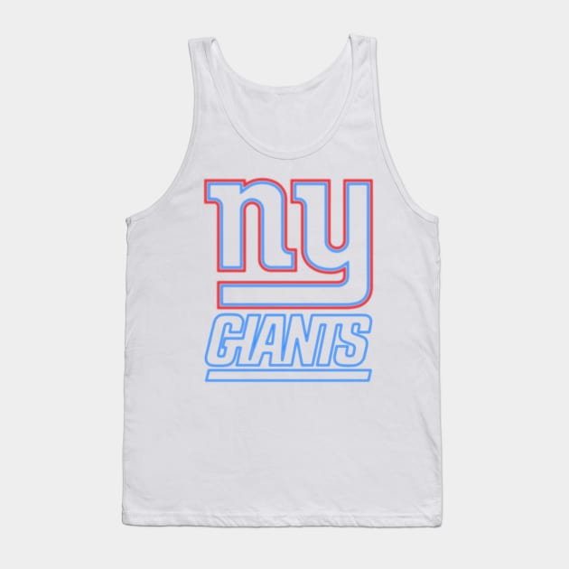 Ny Giants Football Tank Top by Ubold